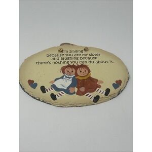 Plain Jane New Orleans Slate Roofing Tile Sister Gift Art Plaque Hand Painted